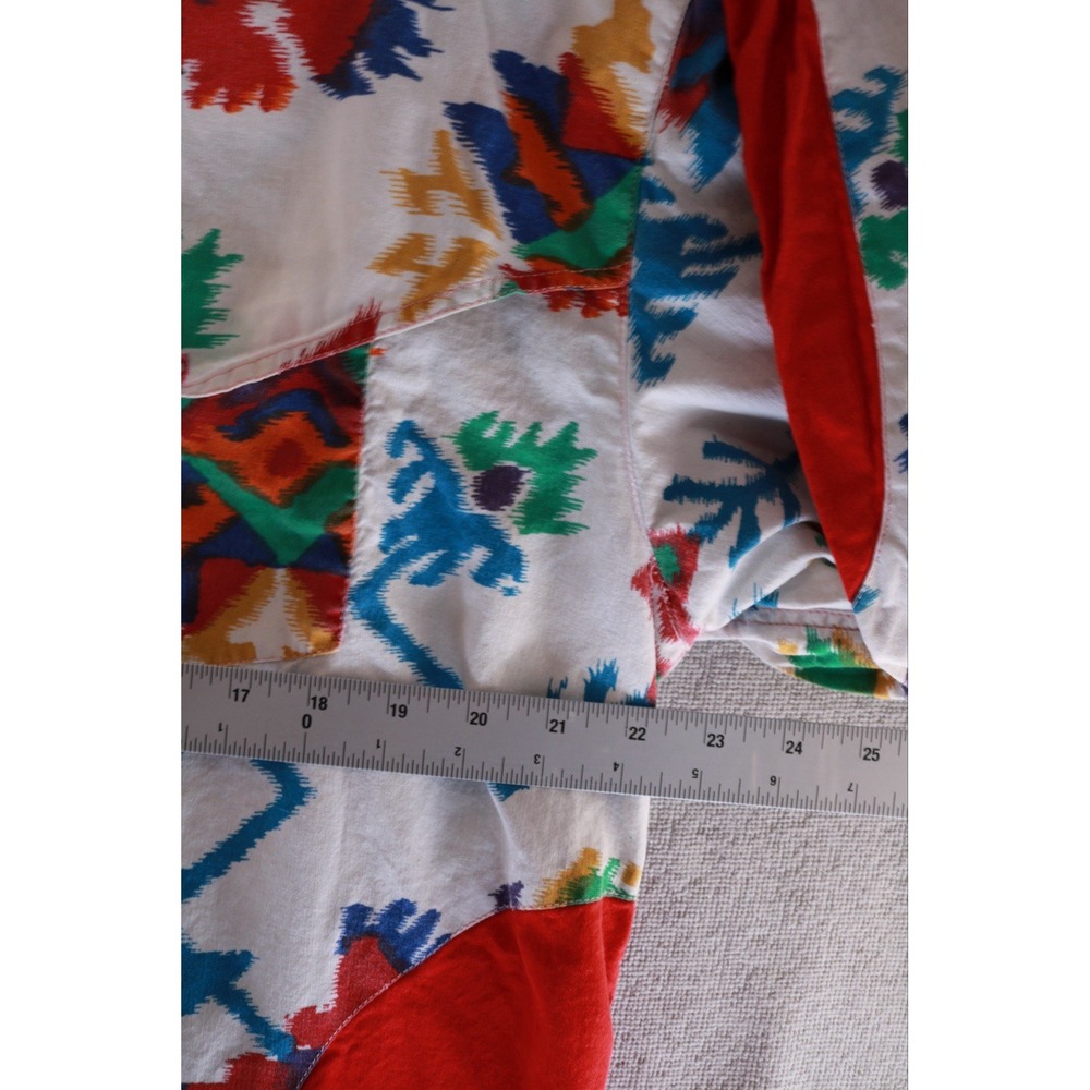 Saddlebrook Western Shirt Mens XL Southwestern Aztec Print Cotton Button Front - Picture 10 of 16